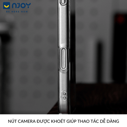 Ốp Siêu Mỏng Memumi Trong Suốt Hỗ Trợ Sạc Không Dây Cho Điện Thoại iPhone 17 Pro Max 16 15 14 13