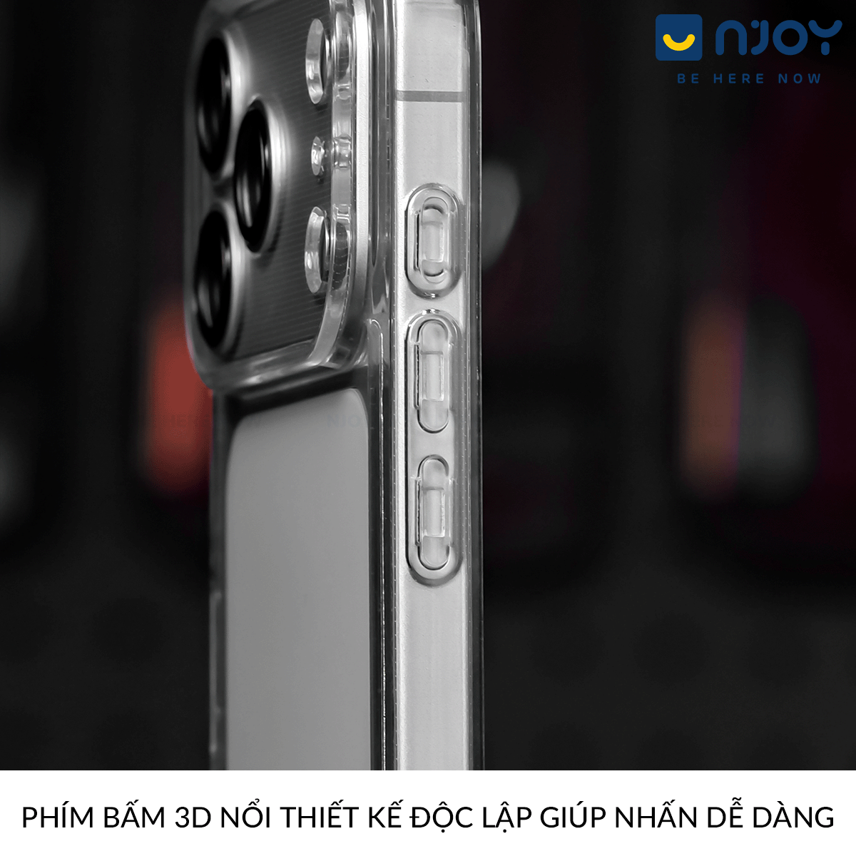 Ốp Trong Suốt Mỏng Nhẹ Bảo Vệ Camera Chống Ố Cho iPhone 17 Pro Max 16 15 14 12 12 11