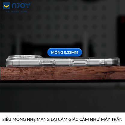 Ốp Trong Suốt Mỏng Nhẹ Bảo Vệ Camera Chống Ố Cho iPhone 17 Pro Max 16 15 14 12 12 11