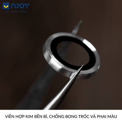 Cường Lực Camera Màu Nguyên Bản 9H Chống Trầy Cho Điện Thoại iPhone 17 Pro Max 16 15 14 13 12 11