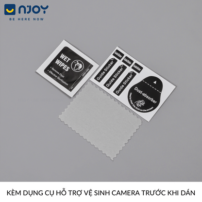 Cường Lực Camera Màu Nguyên Bản 9H Chống Trầy Cho Điện Thoại iPhone 17 Pro Max 16 15 14 13 12 11