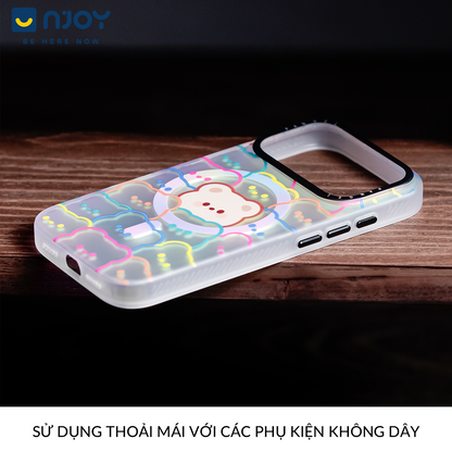 Ốp Lưng Magsafe Hình In Chống Vân Tay Bảo Vệ Camera Cho iPhone 17 Pro Max 16 15 14 13 12