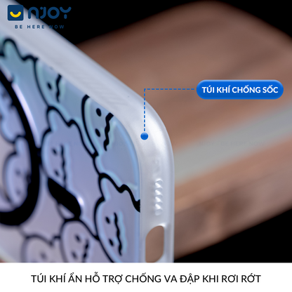 Ốp Lưng Magsafe Hình In Chống Vân Tay Bảo Vệ Camera Cho iPhone 17 Pro Max 16 15 14 13 12