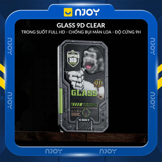 Kính Cường Lực Wekome Kingkong Trong Suốt 9D  Cho iPhone 17 Pro Max 16 15 14 13 12 11
