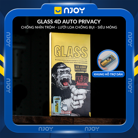 Kính Cường Lực Wekome Kingkong Chống Nhìn Trộm Cho iPhone 17 Pro Max 16 15 14 13 12