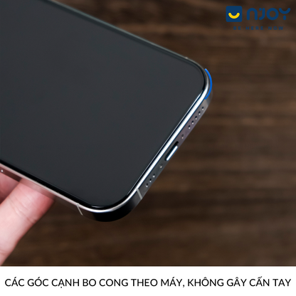 Kính Cường Lực Chống Vân Tay Cho iPhone 17 Pro Max 16 15 14 13 12 11 XsMax