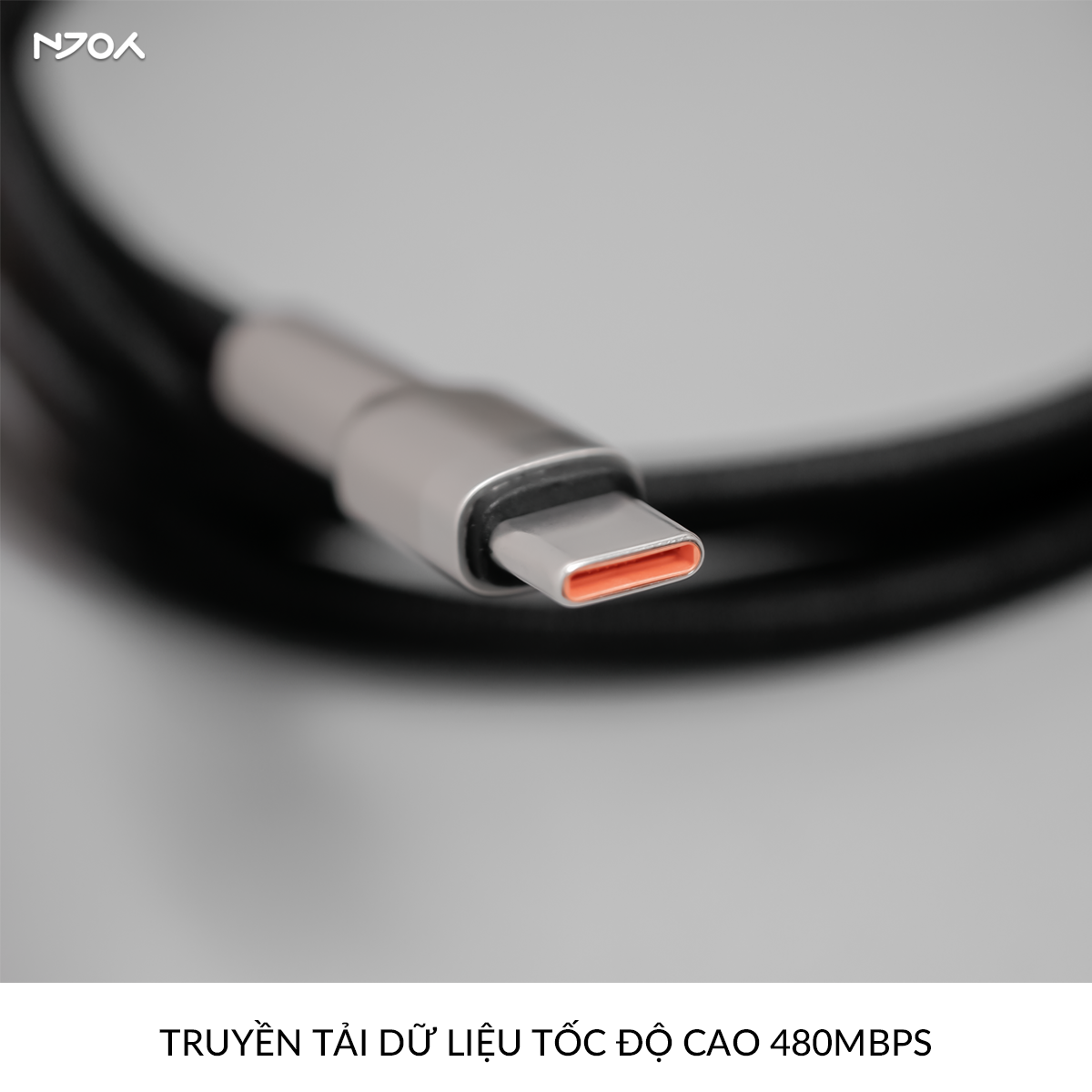 Cáp Sạc Nhanh Baseus Metal Serice Chân Cắm Type C Cho iPhone 14 Pro Max 13 12 11