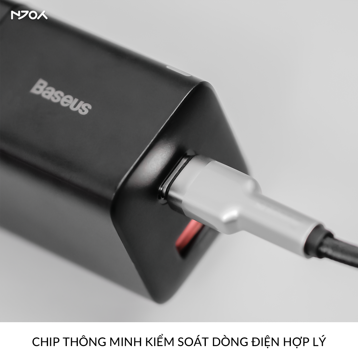 Cáp Sạc Nhanh Baseus Metal Serice Chân Cắm Type C Cho iPhone 14 Pro Max 13 12 11