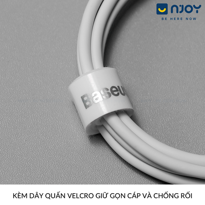 Dây Cáp Sạc Baseus 20W Type C To L Chất Liệu TPE Siêu Bền Cho Điện Thoại iPhone 14 Pro Max 13 12 11
