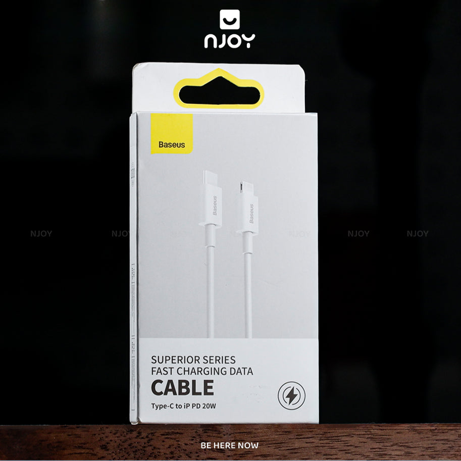 Dây Cáp Sạc Baseus 20W Type C To L Chất Liệu TPE Siêu Bền Cho Điện Thoại iPhone 14 Pro Max 13 12 11