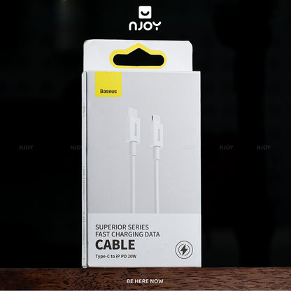 Dây Cáp Sạc Baseus 20W Type C To L Chất Liệu TPE Siêu Bền Cho Điện Thoại iPhone 14 Pro Max 13 12 11