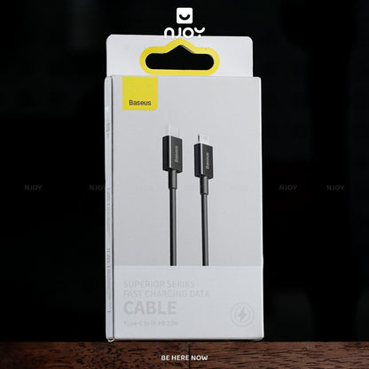Dây Cáp Sạc Baseus 20W Type C To L Chất Liệu TPE Siêu Bền Cho Điện Thoại iPhone 14 Pro Max 13 12 11