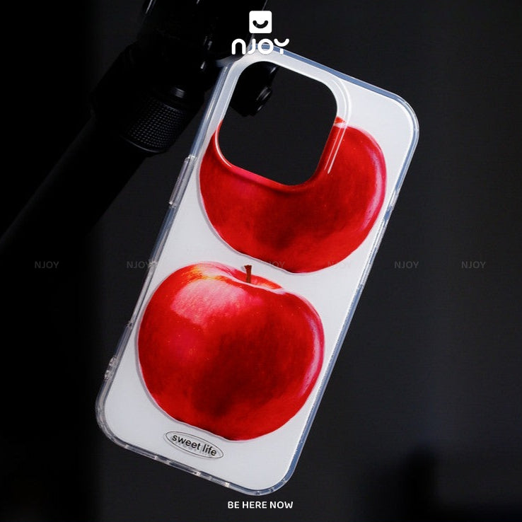 Ốp Lưng In Hình Táo Art Sweet Life Có Túi Khí Chống Sốc Cho Điện Thoại iPhone 17 Pro Max 16 15 14 13