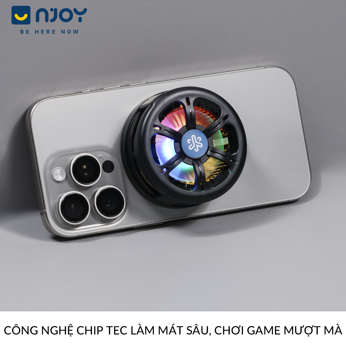 Quạt Tản Nhiệt Điện Thoại Không Dây Sò Lạnh Làm Mát Hỗ Trợ Chơi Game Liên Quân PUBG COD Tăng FPS