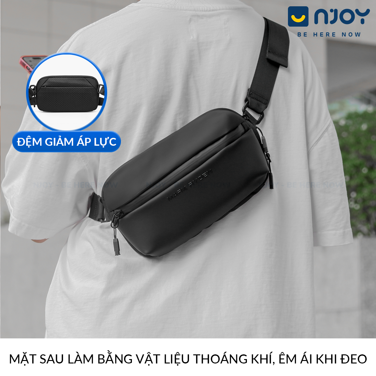 Túi Thời Trang Đeo Chéo Mark Ryden Có Thể Điều Chỉnh Kích Thước Đựng Phụ Kiện Điện Thoại Móc Khóa