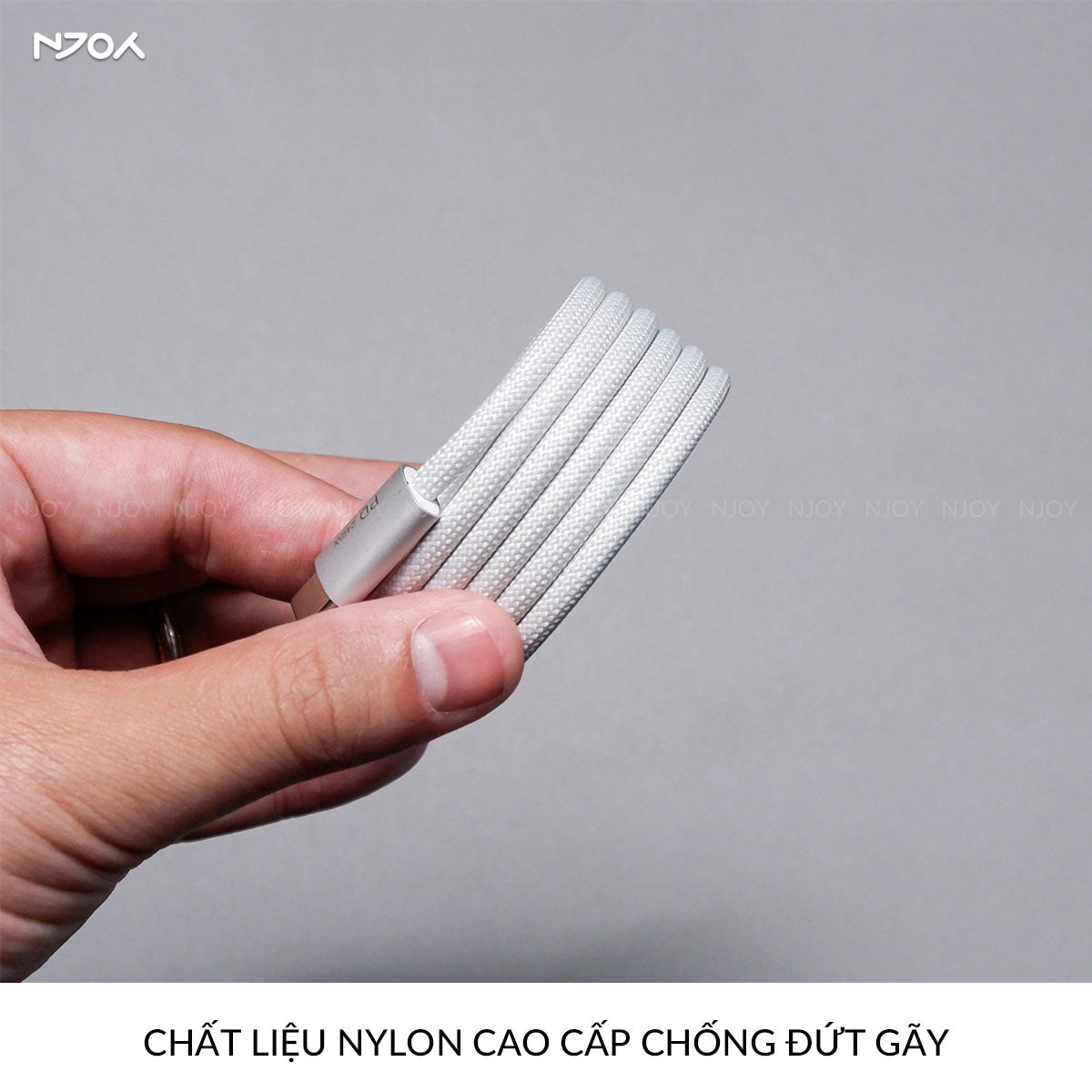 Cáp Sạc Nhanh Đa Năng 3 Trong 1 240W Type C Dây Nylon Cho iPhone MacBook iPad AirPods