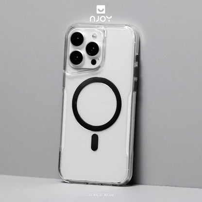 Ốp Magsafe Trong PC Cứng Likgus Vòng 3D Nút Kim Loại Cho iPhone 16 Pro MaxMax
