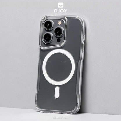 Ốp Magsafe Trong PC Cứng Likgus Vòng 3D Nút Kim Loại Cho iPhone 16 Pro MaxMax