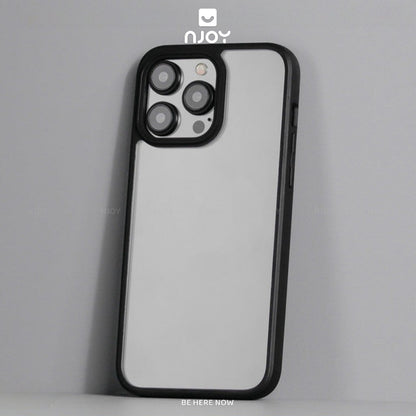 Ốp Trong Suốt Likgus Viền Màu Hỗ Trợ Sạc Không Dây Từ Tính Cho iPhone 16 Pro Max 15 14 13 12