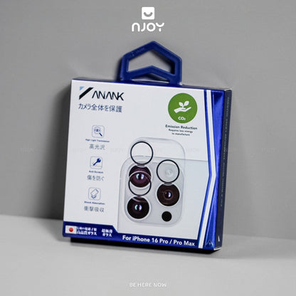 Cường Lực Camera Anank AR Trong Suốt Độ Cứng 9H Cho iPhone 17 Pro Max 16 15 14 13 12