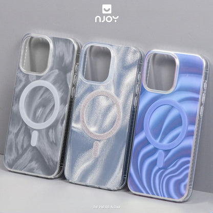 Ốp Magsafe Lưng Nhám Phản Quang Cho iPhone 16 Pro Max 15 14 13 12 11