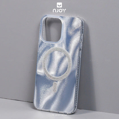Ốp Magsafe Lưng Nhám Phản Quang Cho iPhone 16 Pro Max 15 14 13 12 11