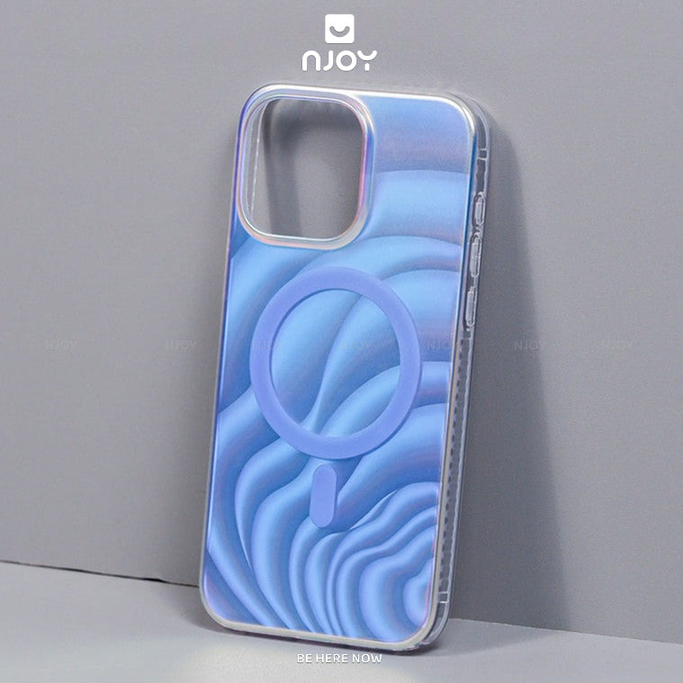Ốp Magsafe Lưng Nhám Phản Quang Cho iPhone 16 Pro Max 15 14 13 12 11