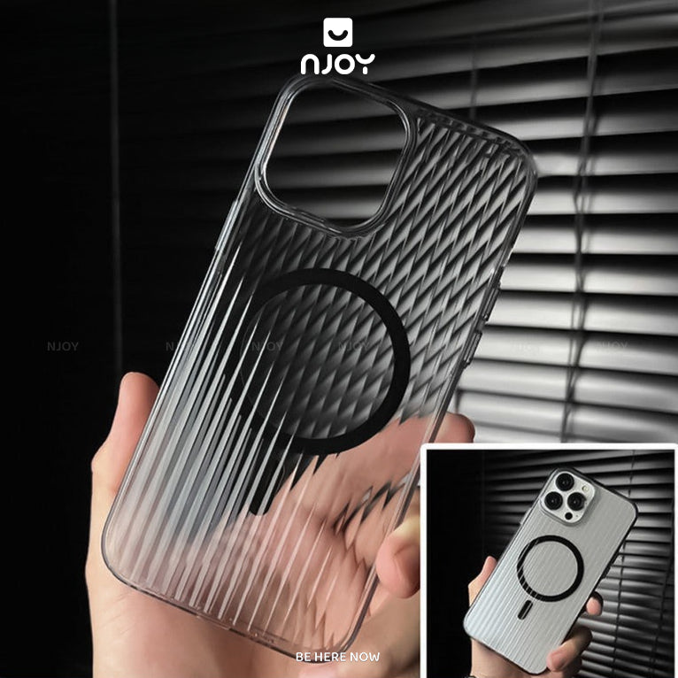 Ốp Siêu Mỏng Trong Suốt Hỗ Trợ Sạc Không Dây Bảo Vệ Camera Cho iPhone