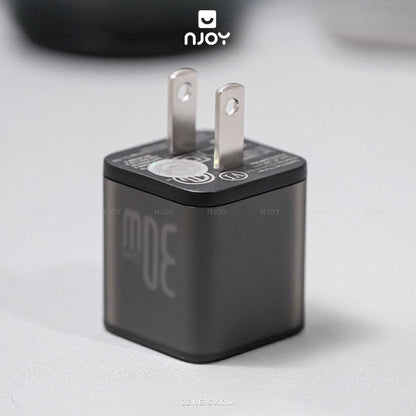Củ Sạc 30W Baseus GaN5s Nhỏ Gọn Cổng Type C Hỗ Trợ QC PD 3.0 Cho Điện Thoại Máy Tính Bảng