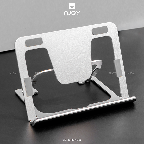 Giá Đỡ Máy Tính Bảng Để Bàn Boneruy Chất Liệu Nhôm Mỏng Nhẹ Gấp Gọn Cho Máy Tính Bảng iPad Njoyshop