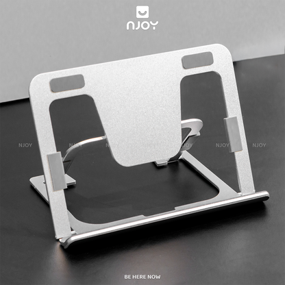 Giá Đỡ Máy Tính Bảng Để Bàn Boneruy Chất Liệu Nhôm Mỏng Nhẹ Gấp Gọn Cho Máy Tính Bảng iPad Njoyshop