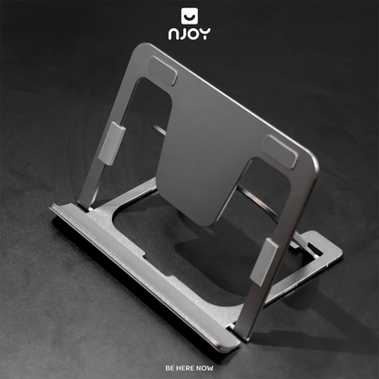 Giá Đỡ Máy Tính Bảng Để Bàn Boneruy Chất Liệu Nhôm Mỏng Nhẹ Gấp Gọn Cho Máy Tính Bảng iPad Njoyshop