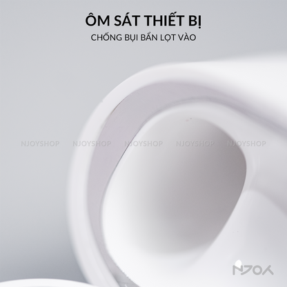 Miếng Dán Kim Loại Ahastyle Cao Cấp Chống Bụi Bảo Vệ Hộp Sạc Tai Nghe Airpods Pro 2 3 4