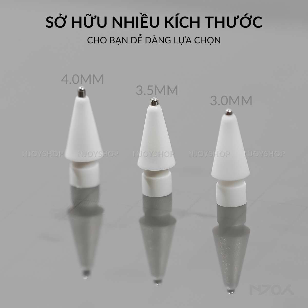 Đầu Ngòi Bút Kim Loại Ahastyle Thay Thế Cho Bút Cảm Ứng Apple Pencil 2