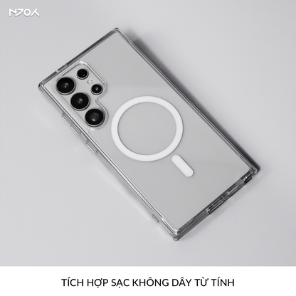 Ốp Magsafe Trong Suốt Likgus Samsung S25 Ultra