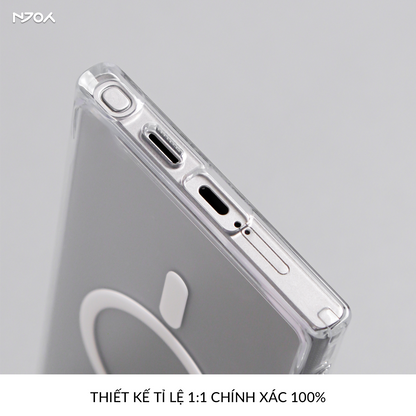 Ốp Magsafe Trong Suốt Likgus Samsung S25 Ultra