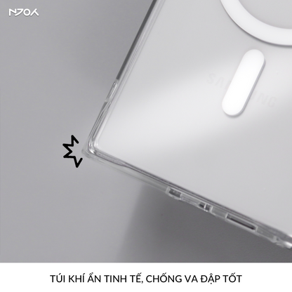 Ốp Magsafe Trong Suốt Likgus Samsung S25 Ultra