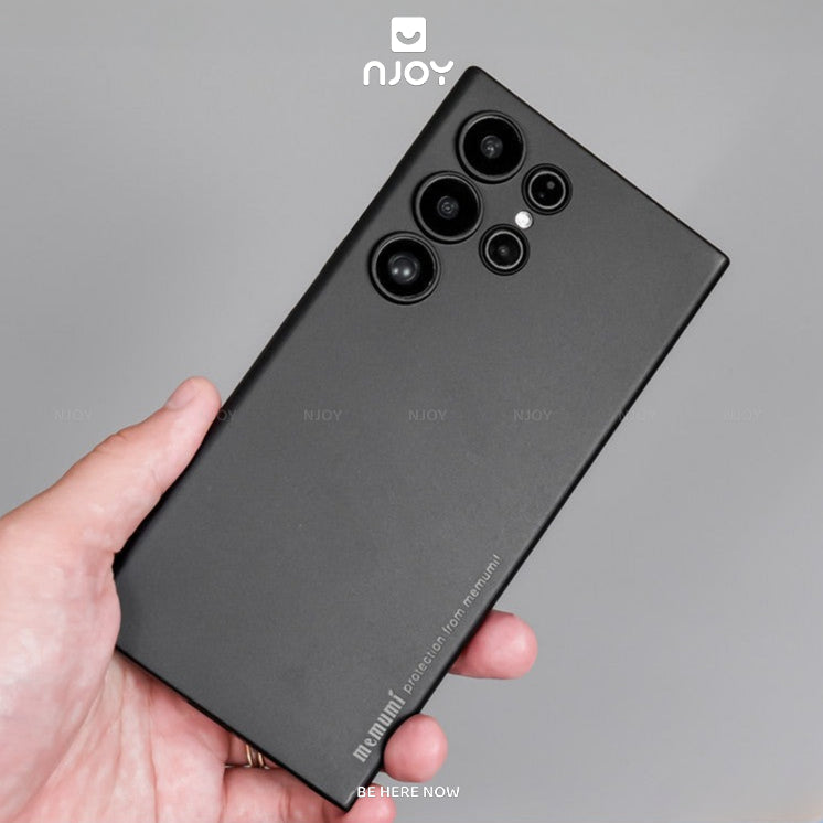 Ốp Nhám Chống Vân Tay Siêu Mỏng Bảo Vệ Camera Memumi Samsung S25 Ultra S24 S23