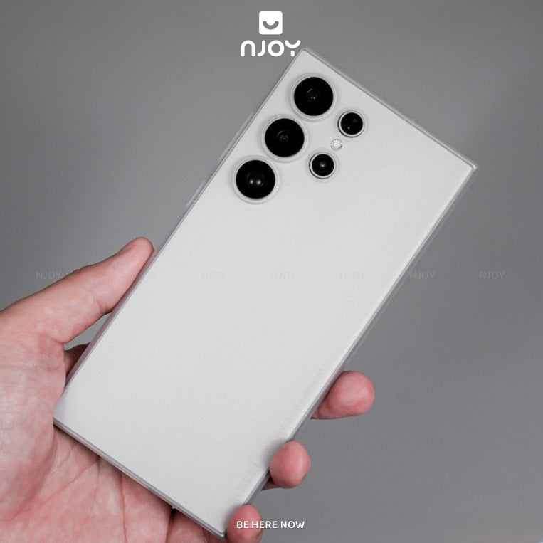 Ốp Nhám Chống Vân Tay Siêu Mỏng Bảo Vệ Camera Memumi Samsung S25 Ultra S24 S23