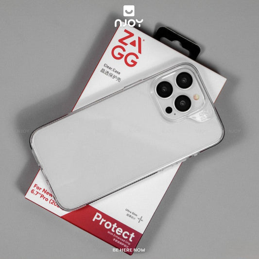 Ốp Trong Suốt ZAGG Chống Sốc Bảo Vệ Camera Cho iPhone 16 Pro Max 15 14