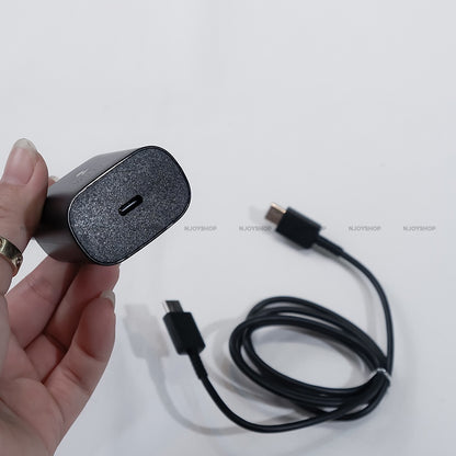 Bộ Sạc Nhanh 25w Chân Cắm Type C Cho Note 10 Note 20 A71, A70, A80, A90, S20, S20+, S20 Ultra Njoyshop