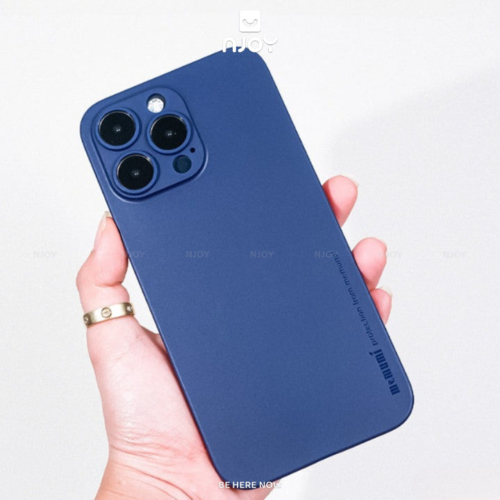 Ốp Nhám Siêu Mỏng Nhẹ Memumi Slim 0.3mm Cho iPhone 17 Pro Max 16 15 14 13