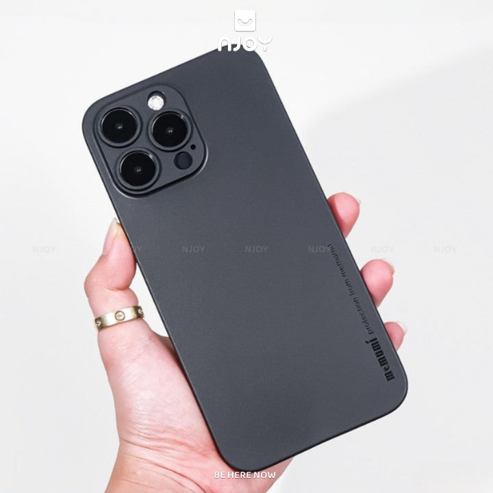 Ốp Nhám Siêu Mỏng Nhẹ Memumi Slim 0.3mm Cho iPhone 17 Pro Max 16 15 14 13