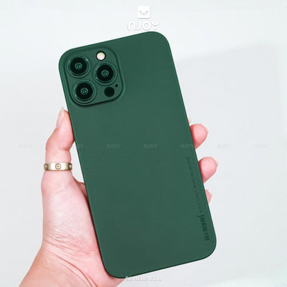 Ốp Nhám Siêu Mỏng Nhẹ Memumi Slim 0.3mm Cho iPhone 17 Pro Max 16 15 14 13