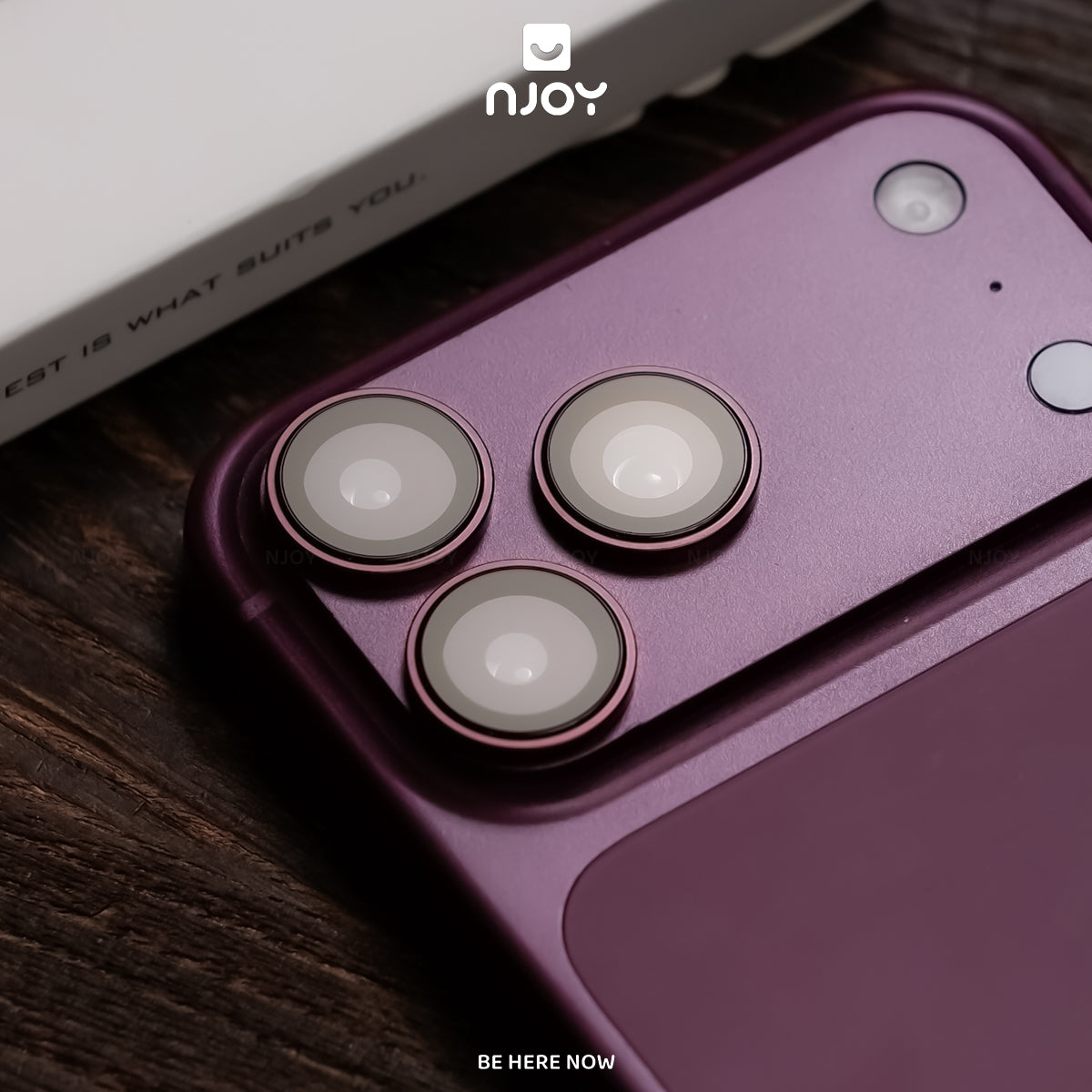 Vòng Bảo Vệ Camera Hoda Sapphire Độ Cứng 9 Mohs Khung Hợp Kim Titan Cho Điện Thoại iPhone 18 Pro Max
