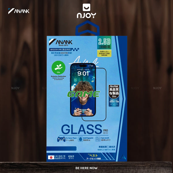Kính Cường Lực Anank Nhám Chống Vân Tay Cho iPhone 18 Pro Max 17 16 15 14 13 12