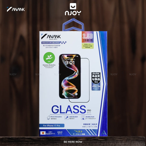 Kính Cường Lực Anank Trong Suốt 2.5D Cho iPhone 18 Pro Max 17 16 15 14 13 12 11