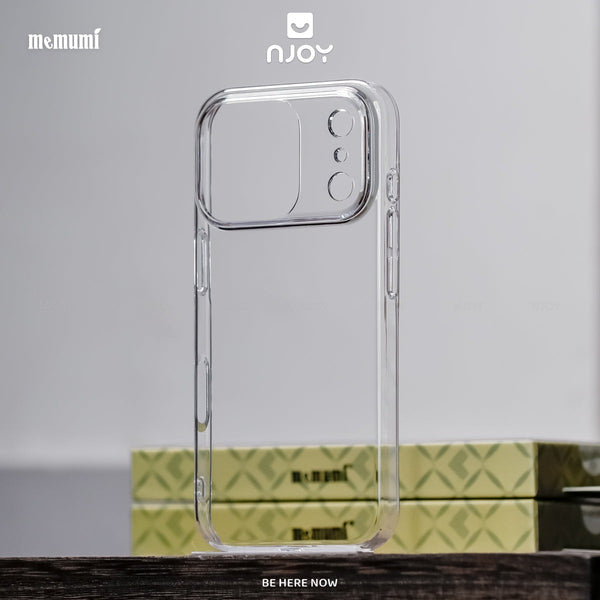 Ốp Trong Suốt Cứng Siêu Mỏng Memumi Chống Ố Vàng Cho Điện Thoại iPhone 18 Pro Max 17 16 15 14 13 12