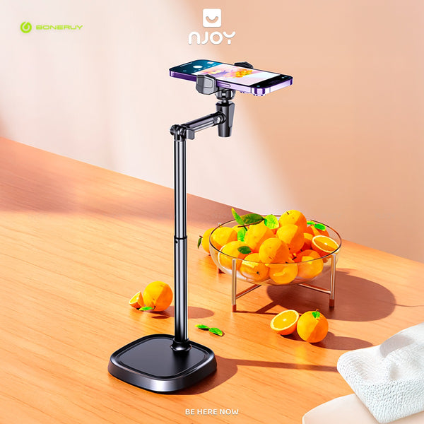 Giá Đỡ Điện Thoại Boneruy Để Bàn Xoay 360 Độ Điều Chỉnh Độ Cao Cho Livestearm Học Tập Quay Video
