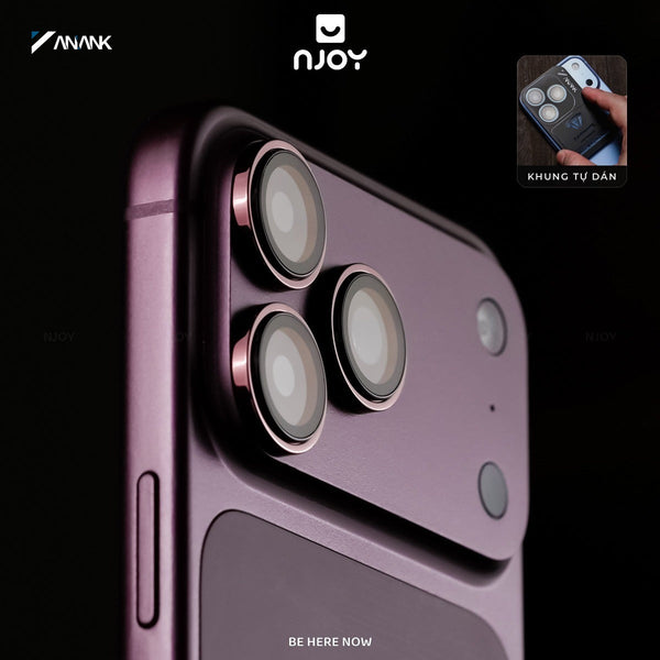Cường Lực Camera Anank Sapphire Chuẩn GIA Cao Cấp Chống Xước Cho Điện Thoại iPhone 18 Pro Max 17 Pro Max
